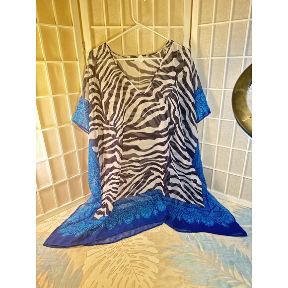 Tommy Bahama Sheer Beach Pool Swimsuit Cover Up Size Medium - Picture 1 of 9